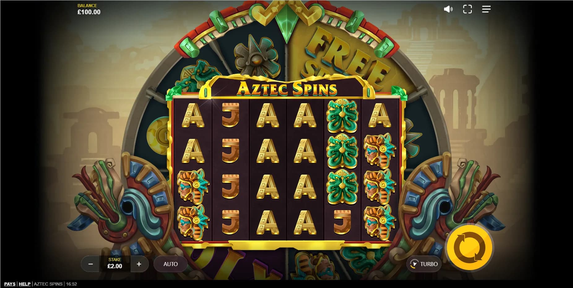 Aztec Spins Red Tiger Gaming Logo